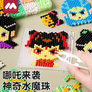 哪咤拼图3d立体积木2025新爆款男孩益智拼接玩具六一节礼物小男童