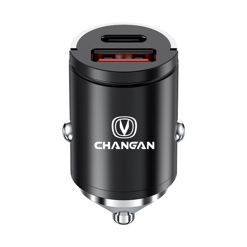 适用长安车载充电器快充逸动cs75 cs35 cs55PLUS汽车充电器转换头