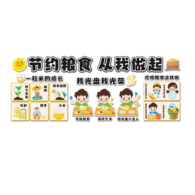 幼儿园环创主题墙成品爱保护环境教室走廊墙面装饰班级文化墙贴3d