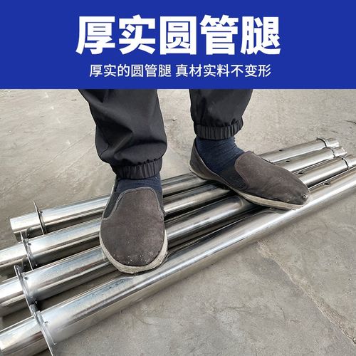 加厚304不锈钢工作台操作台单层双层三层厨房专用切菜桌子长方形