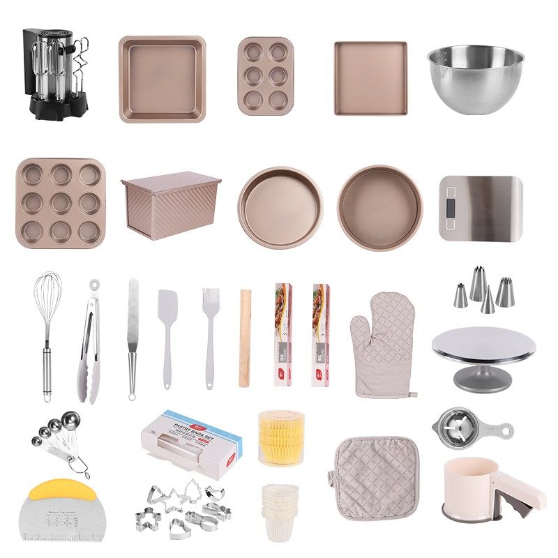 糖村烘焙工具套装新手入门家用做披萨烘培烤盘烤箱全套做蛋糕模具