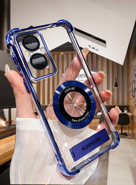 OPPO Reno7 Lite手机壳国内外通用电镀高级感OPPO Reno8 Lite透明防摔壳电镀气囊OPPO Reno8 Z 5G全包软壳