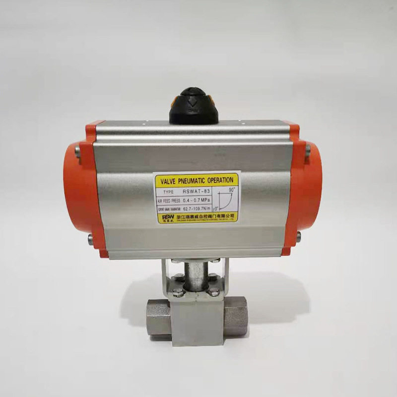 厂家批发Q611N-320P气动高压浮动式内螺纹高压球阀切断304/316