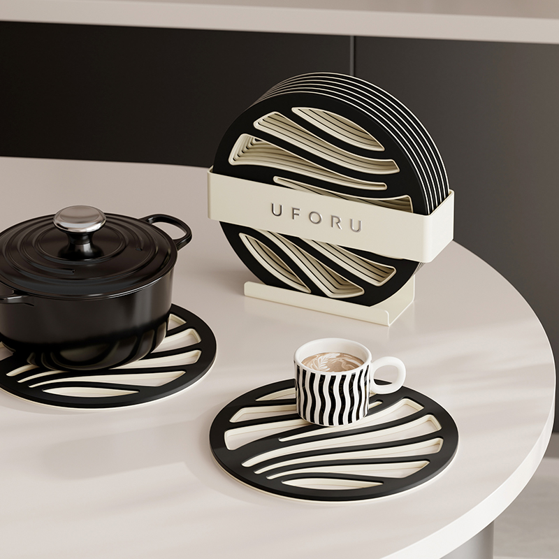 餐垫隔热垫防烫碗垫家用厨房砂锅垫盘垫塑料杯P垫专用耐高温餐桌