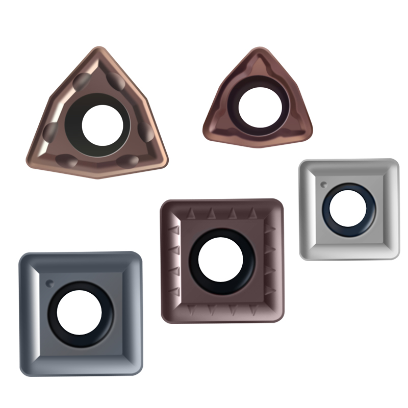 U钻刀片 快速爆力钻WCMX080412/SPMG桃型刀片 不锈钢专用钻头刀粒