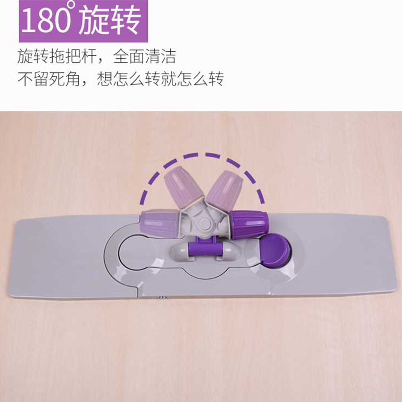 大号平板拖把架子免洗棉线客厅不锈钢伸缩杆子套式一拖净拖布配件