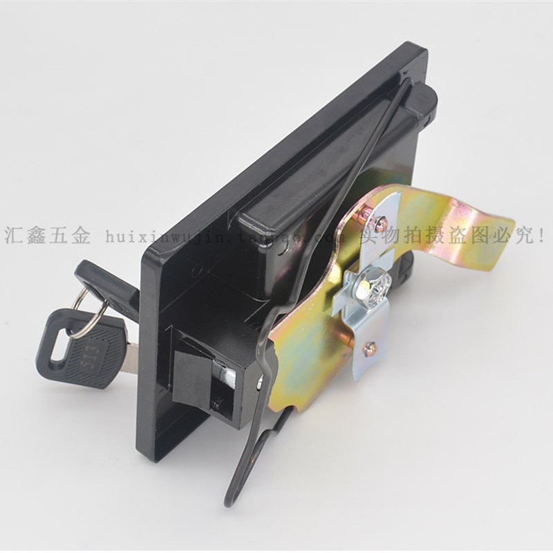 特价豪华锁闪电锁 铁皮柜锁 工业锁 资料柜锁 铁柜黑色锁密集架锁