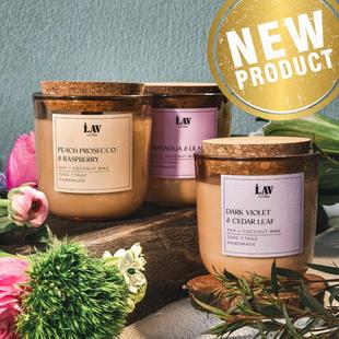 LAV • candles • Spring 2025 风手工香薰蜡烛高端家居香氛ins