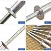 开口型沉头抽芯铆钉 全铝M4 装 v潢钉GB12617