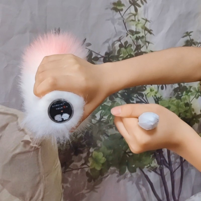 体感声控c电动尾巴gs磁吸说话会动可遥控