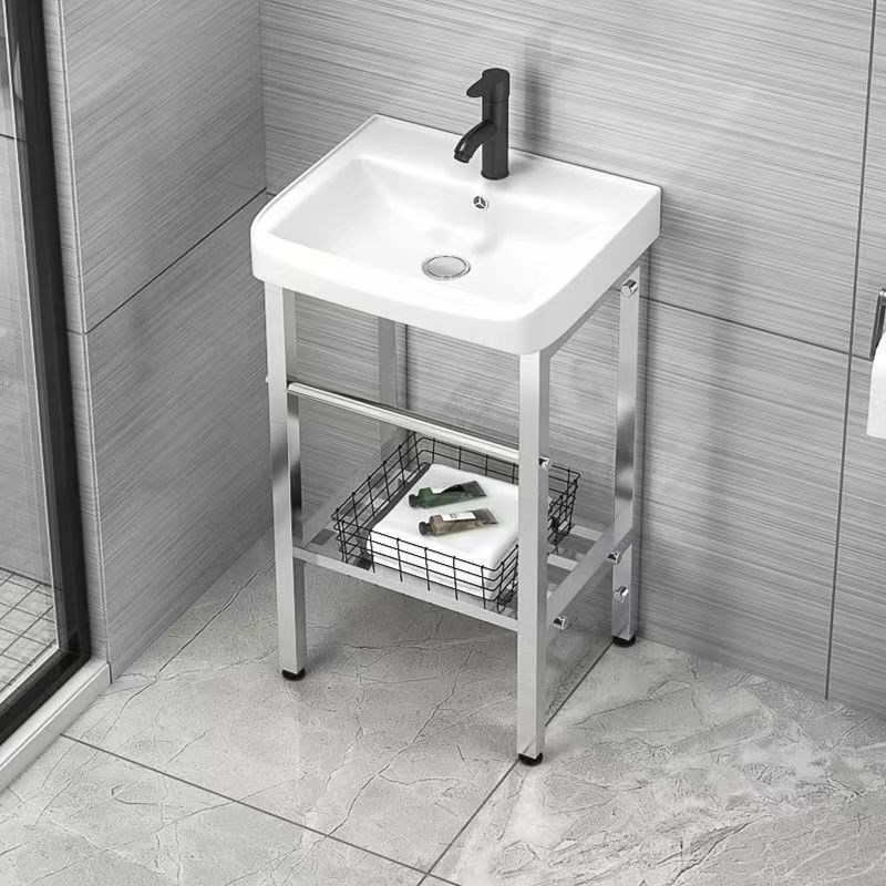 30天包退不锈钢支架洗手盆一x体台洗面池卫生间台盆阳台浴室间水