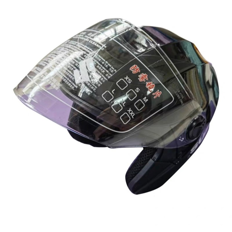 济南轻骑铃木摩h托车 四分之三盔 3C认证 可拆洗 四季头盔全盔