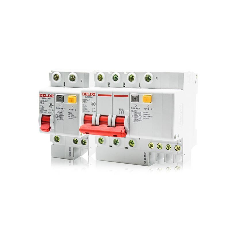 DZ47SLE空气开关带漏电保护器63a家用断路器220v空开