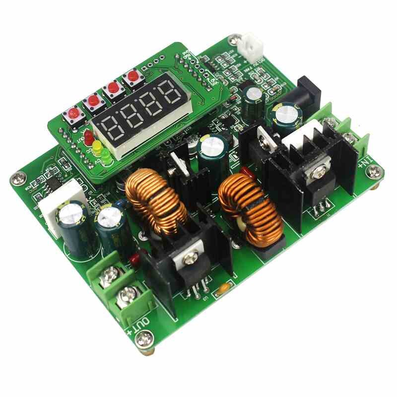 D3806数控直流稳压恒流电源可调升降压模块电压电流表38V6A充电器