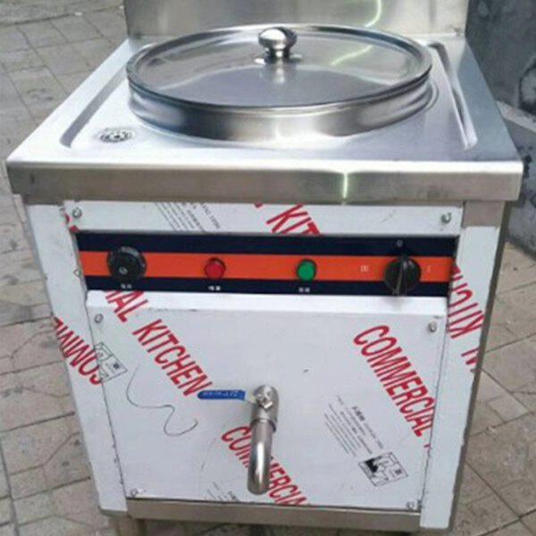 煮面炉商用电热煮面锅平底桶不粘烫粥桶50型立式煮面炉熬粥