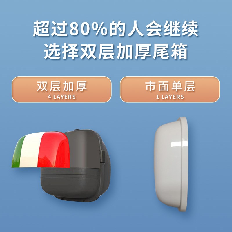 雅迪电动车后备箱dq6/dse3/e8s/dm6/冠能/原装电瓶车储物尾箱