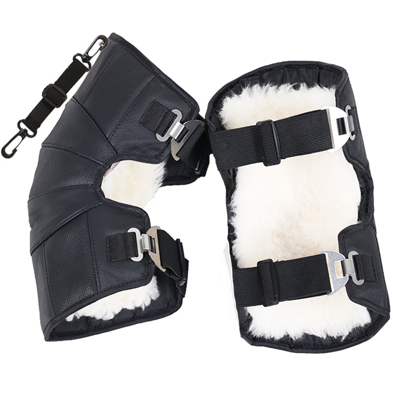 电动车护膝保暖加厚电瓶摩托车骑行男G女加绒护腿冬季防风防寒护