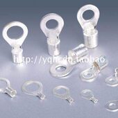 铜鼻子 冷压端子OT2.5 黄铜接线端子 圆形裸端子 线鼻子1000只