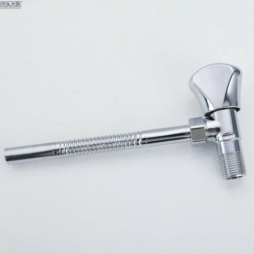 全铜小便池冲水阀旋转式冲洗阀厕所小便器开关阀门儿童快开小便阀