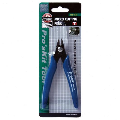 台湾宝工PM-107F斜口钳斜嘴钳电子剪钳5寸偏口钳迷你剪线钳水口钳