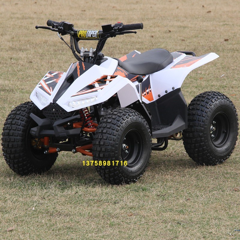 景区电动48v沙滩车四轮越野60ATV小猎鹰L儿童游乐汽油成人小型摩