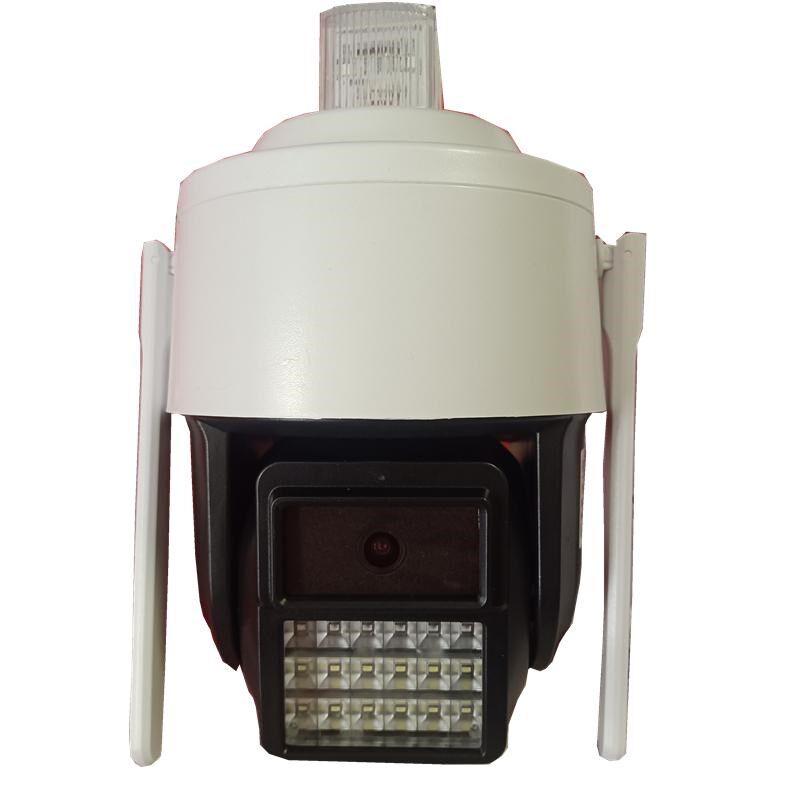 500万高清无线有线插卡对讲双光源警戒监控网络球机家用捷高Aview