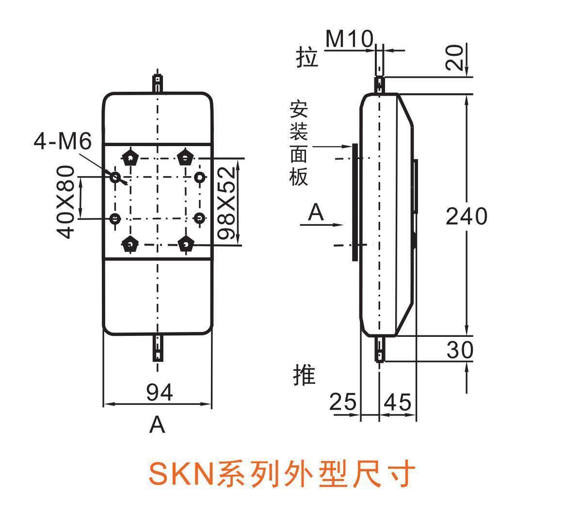 SKN-1指针式推拉力计山度SKN-2测力计SKN-3拉压力测试仪SKN-5