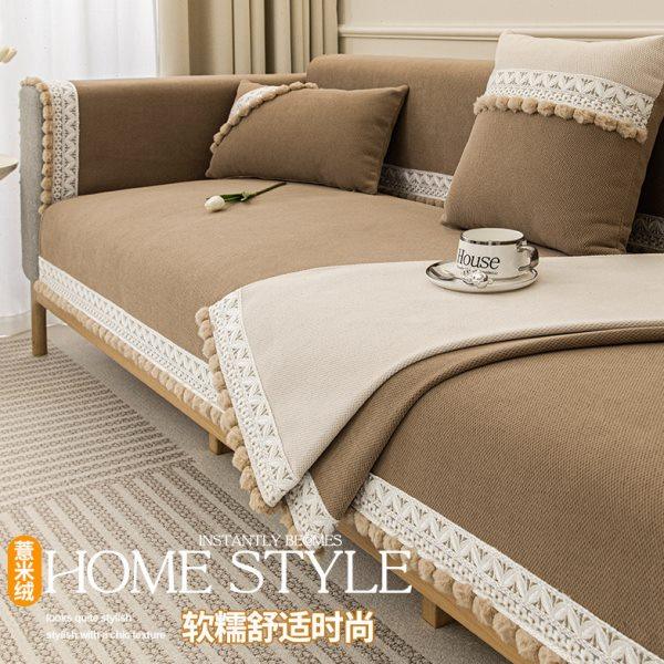 2024新款加厚沙发垫四季通用坐垫子防滑轻奢高级感沙发套罩盖布巾,居家布艺,沙发垫,淘宝优惠券,粉丝福利购,淘宝优惠卷