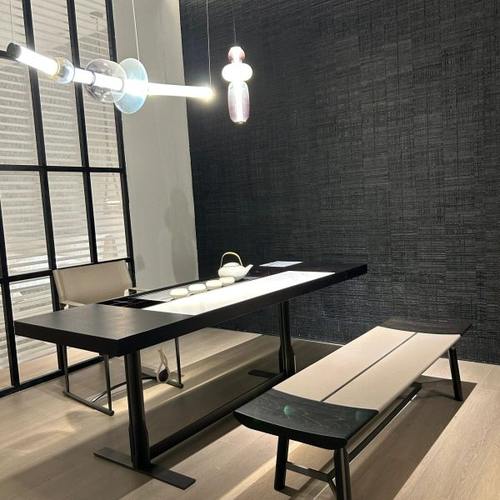 北美黑胡桃木阳台移动小型茶桌茶台新中式现代休闲家用功夫泡茶桌