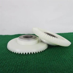 疏通塑料机齿轮牙盘型电动疏通机尼龙大轮伞形轮加厚耐磨齿轮小轮