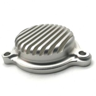 SR400 CNC带散热片机油滤芯盖 500改装