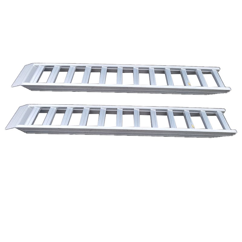 定制卡车铝合金爬梯犁田机履带过沟桥旋耕机收割机货车加强型工地