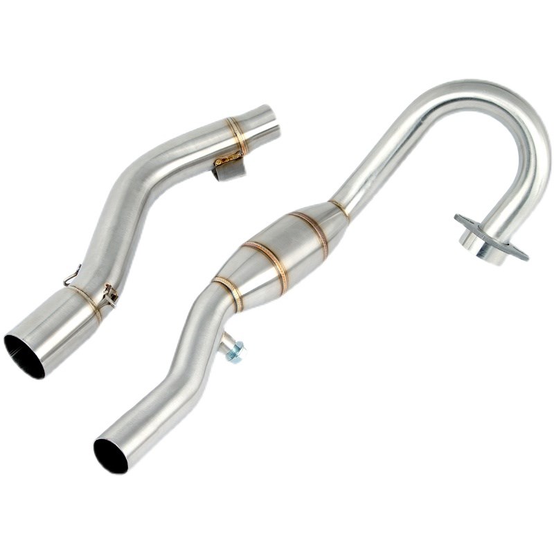 越野改装排气管适用于本田CF250L/LY/CF300L中段后段