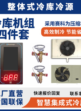 Efficient Indoor Freezer Refrigerator System Meat Fruit Prem