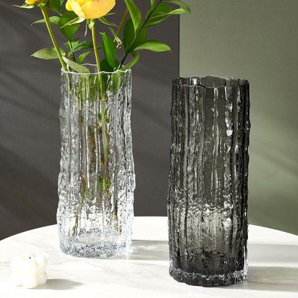 北欧简约网红冷文创意玻璃花瓶透明鲜花玫瑰百合插花客厅餐桌摆件,家居饰品,花瓶,淘宝优惠券,粉丝福利购,淘宝优惠卷