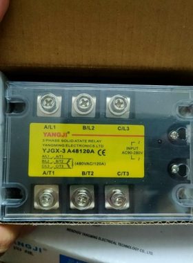 阳继YANGJI 三相固态继电器 YJGX-3 A48120A (480V/120A)