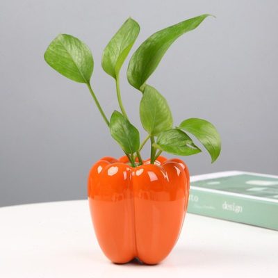 创意绿萝水培花瓶水养植物器皿插花鲜花容器陶瓷花盆客厅桌面摆件