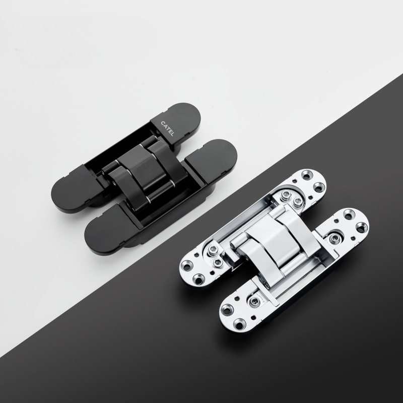 批发隐形门合页隐藏式暗门铰链暗藏三维可调节十字木门家用门合页