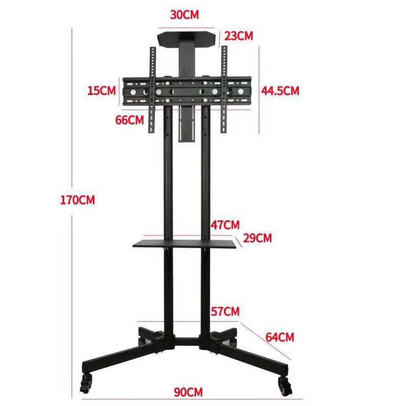 通用可移动电视架落地支架推车一体机挂架立式小米液晶40-100寸