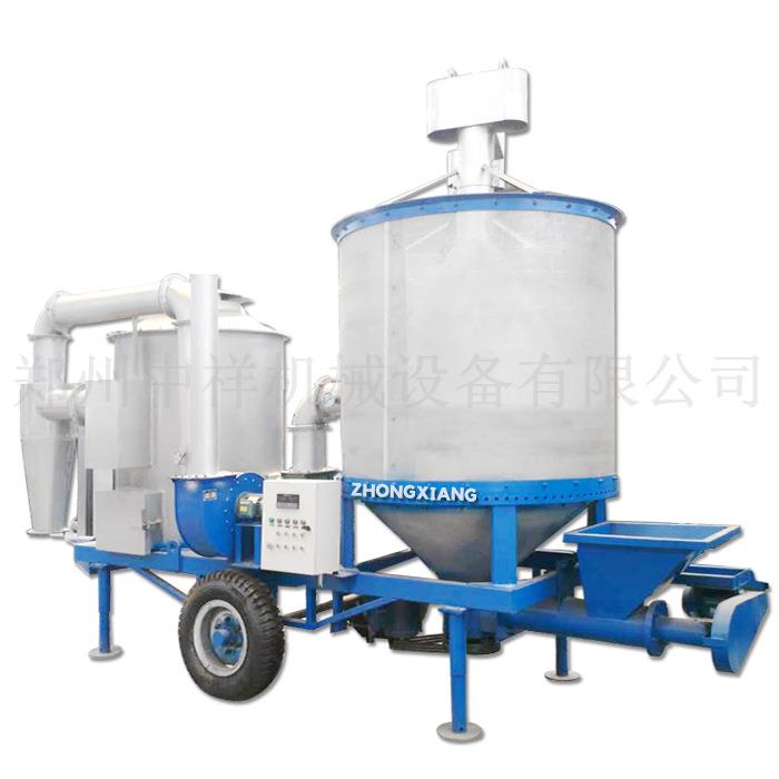 拖拉机牵引立式粮食烘干机移动式水稻玉米小麦大豆谷物烘干机