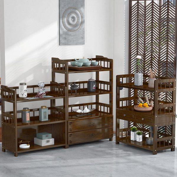 新中式茶水架客厅边几带抽屉茶台落地置物架公室泡茶架一件起批,商业/办公家具,茶台/茶桌,淘宝优惠券,粉丝福利购,淘宝优惠卷