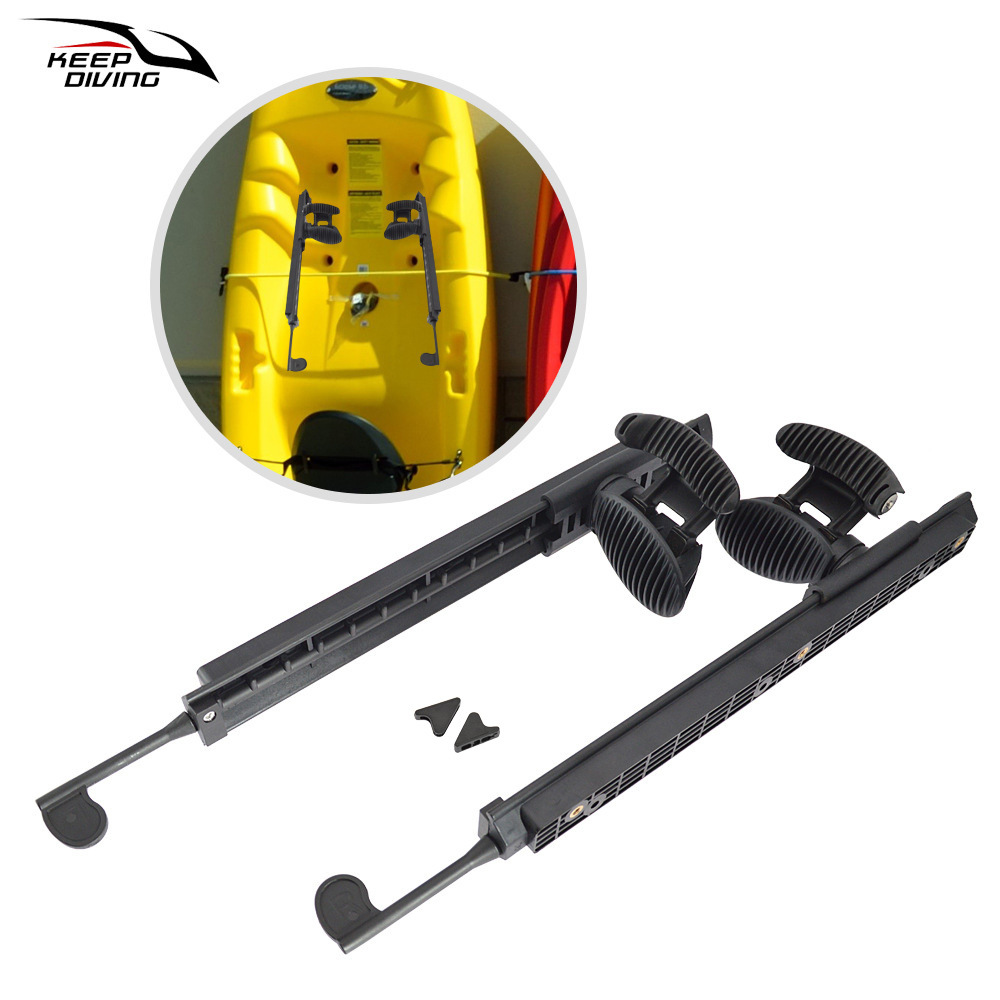 皮划艇可调脚蹬多功能增强型尼龙脚踏独木舟脚撑套件游船控制系统