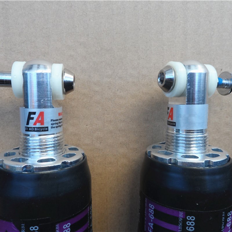 山地车后减震器折叠电动车后避震减震自行车包塑弹簧减震器1000磅
