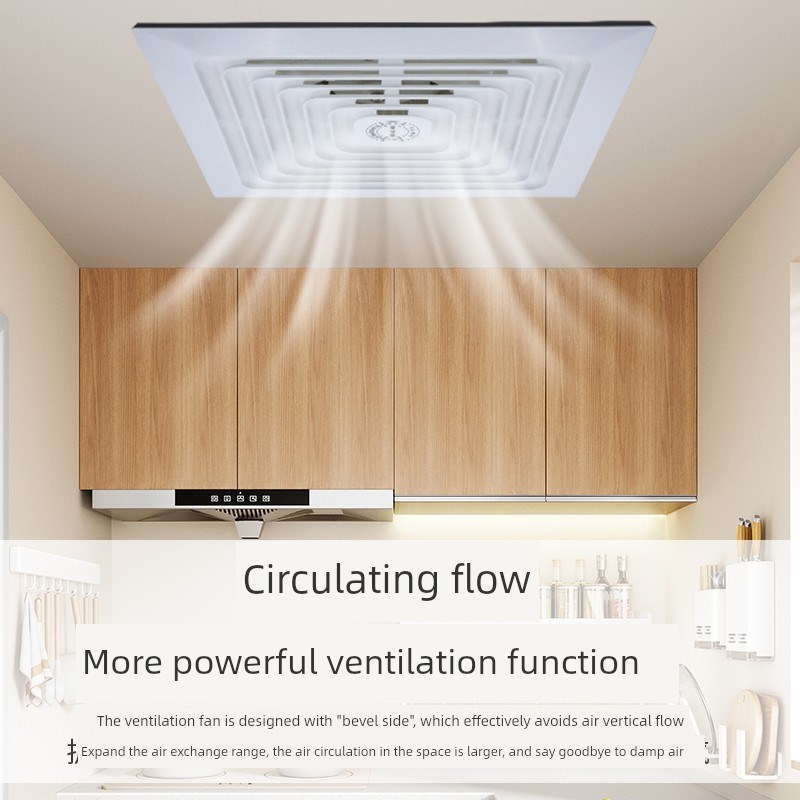 上海正业灵中吊h顶式换气扇8/10/ 12寸酒店浴室强力遥控排风机