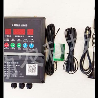 电动卷膜器24V大棚自动放风机手机远程自动温控仪养殖场智能控制