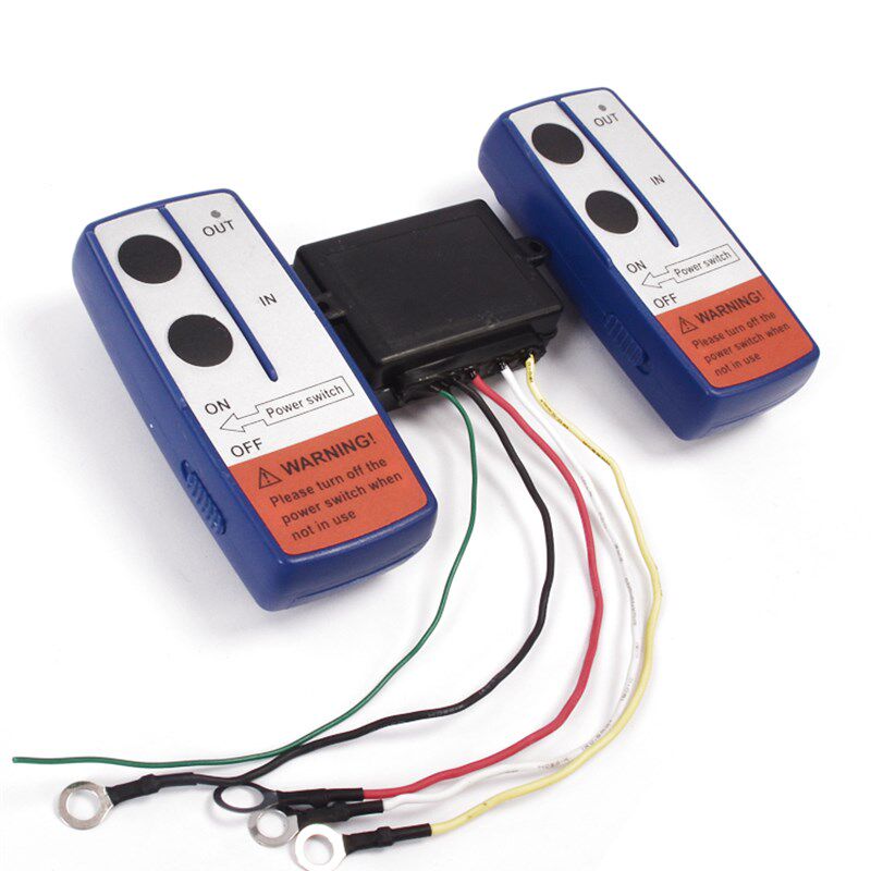 车载吊机24v电动绞盘12v通用开关无线遥控继电器配件卷扬控制盒车