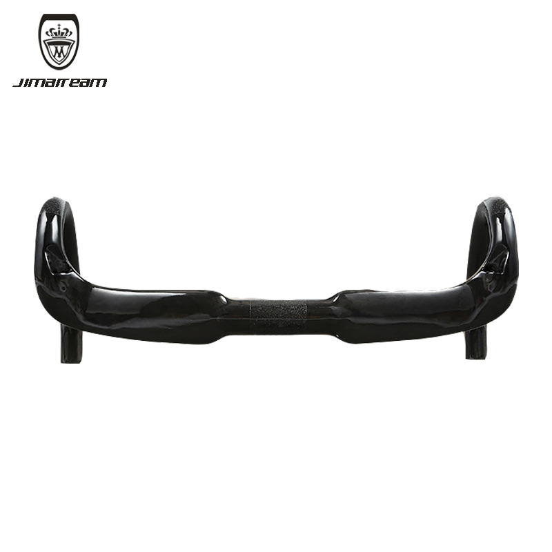 批发全碳纤维公路车弯把跑车把 UD纹破风弯把把横400/420/440mm