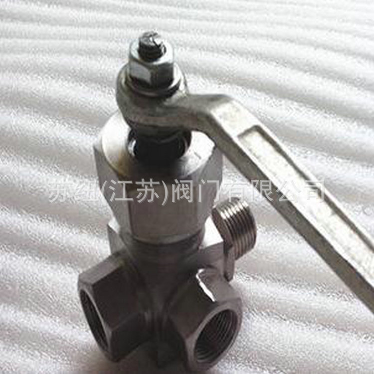 三通压力表旋塞阀X14H-4.0C_X13W不锈钢压力表旋塞阀_螺纹旋塞阀