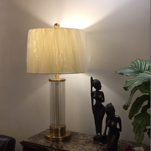 后现代客厅台灯 创意美式床头卧室简约设计师样板间软装轻奢台灯