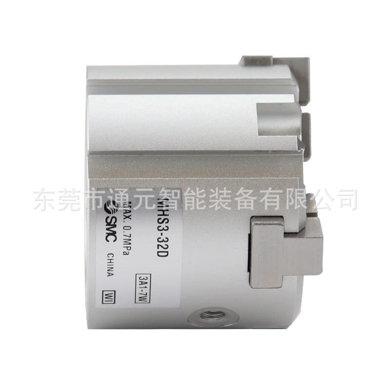 SMC二爪三爪气动手指四爪气缸卡盘MHSL2-16D/3-20D/25D/32D/4-63D